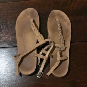 Rainbow Thong Sandals